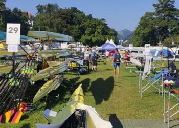 Remeros uruguayos ya se encuentran en Suiza para participar de la Copa del Mundo
