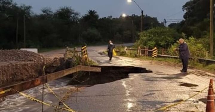 La policía caminera anuncia cortes de ruta debido a condiciones climáticas adversas