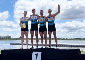 Uruguay cerró el Sudamericano de remo con ocho medallas y una actuación consagratoria en Paraguay