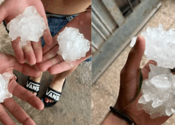Tormentas severas azotan el centro de Argentina con granizo gigante y ráfagas destructivas