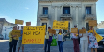 “No te drogues”: el Colectivo Por Vida volvió a Plaza Artigas con su mensaje de prevención