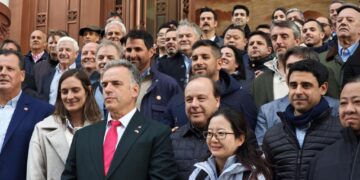 Orsi visitó el Museo de Historia del Partido Comunista de China en Beijing
