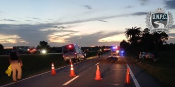 Un hombre muere tras volcar con su automóvil en el kilómetro 114 de Ruta 1