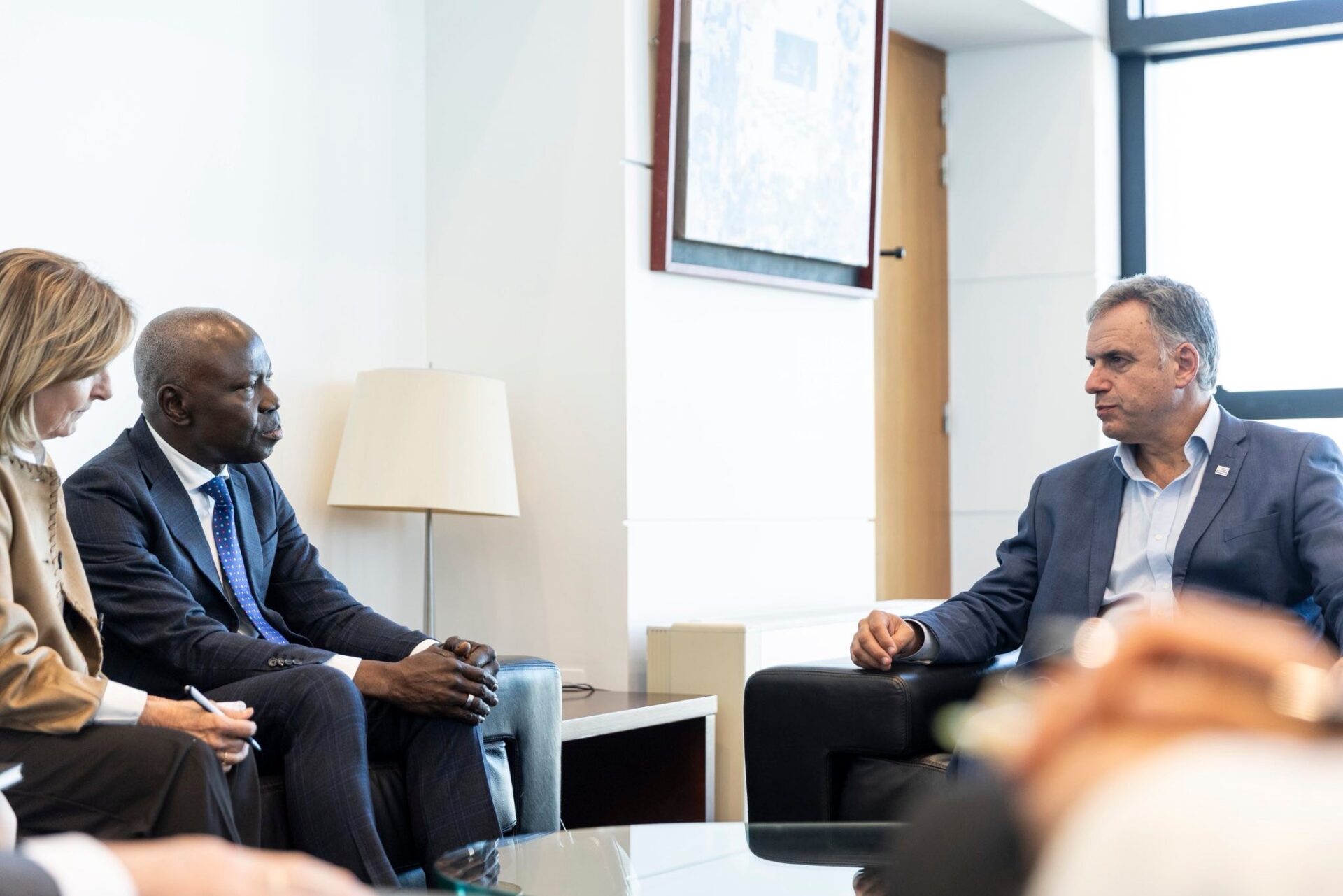 Orsi y Houngbo abordan una agenda laboral marcada por la transformación digital