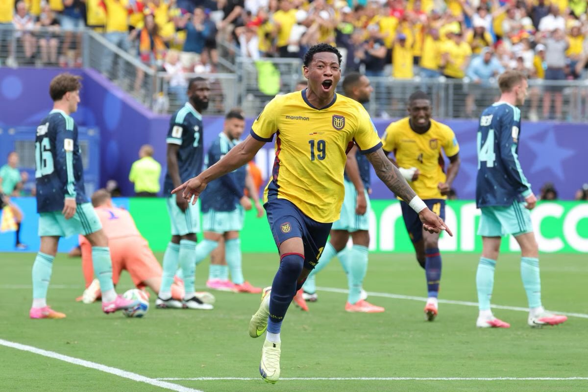 Ecuador venció a Alemania y avanzó entre los mejores terceros en el Mundial 2026