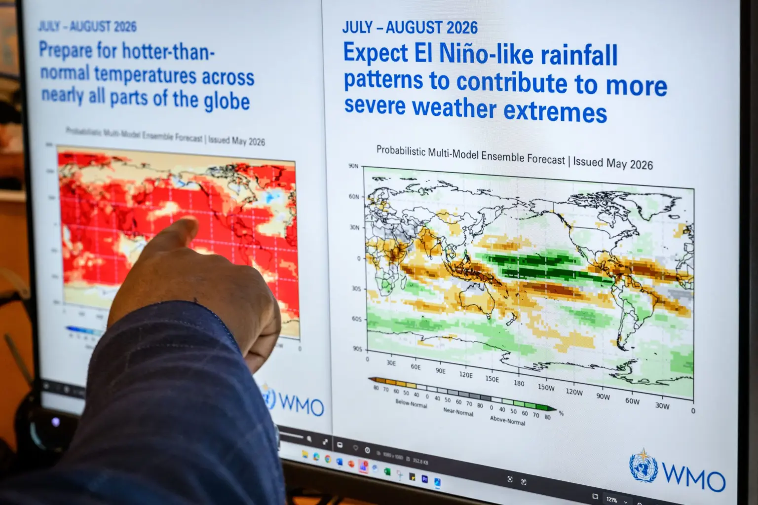 La OMM advierte por el regreso de El Niño y pide prepararse ante posibles eventos extremos