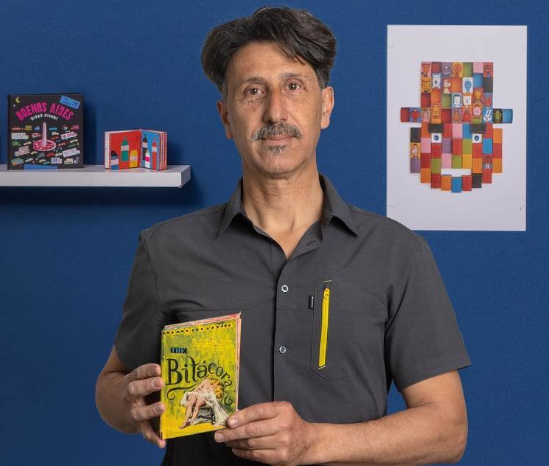 Diego Bianki: el artista que convierte el juego, el papel y la materia en una forma de mirar