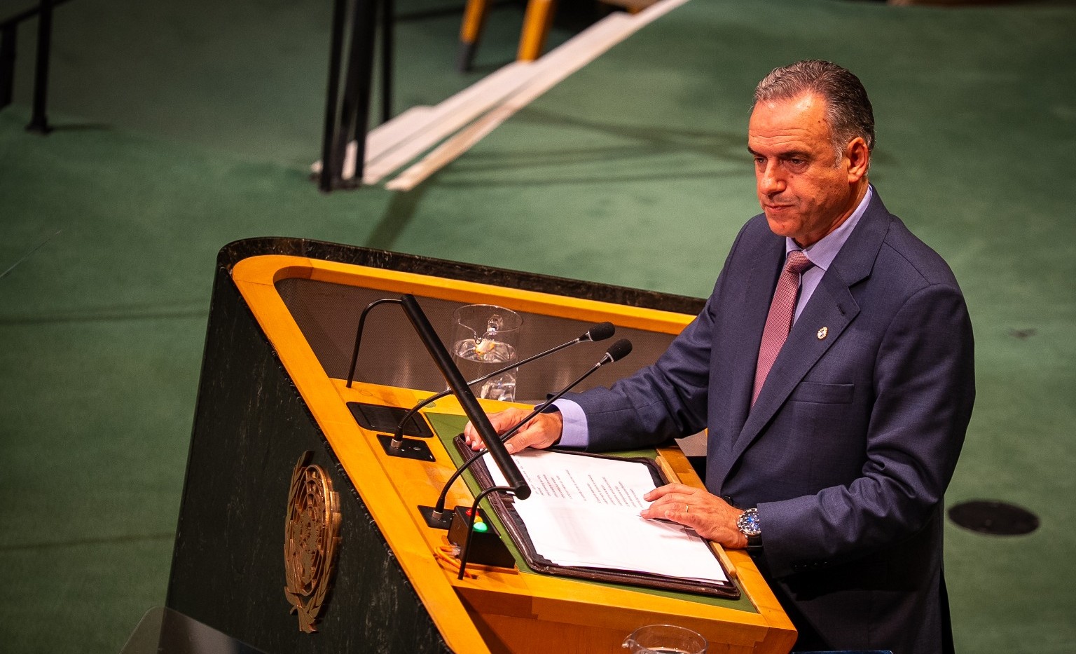 Orsi llevó a la ONU una defensa del multilateralismo centrada en las personas