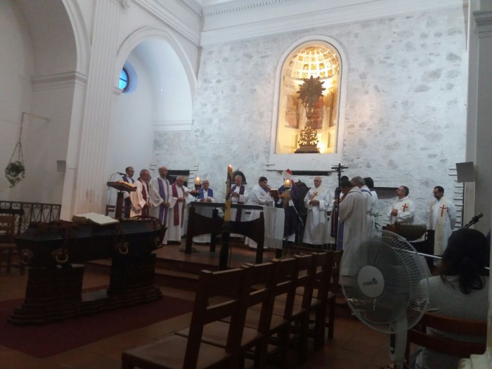 Falleció el Pbro Héctor Aranzabe de la Parroquia Santísimo Sacramento de Colonia